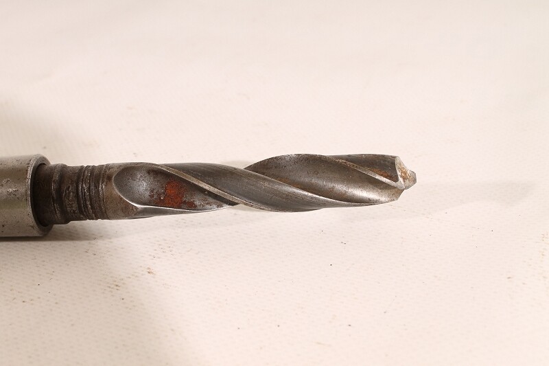 1 Spiral Drill Bit 17 mm Ø Morse Taper Shank Adapter