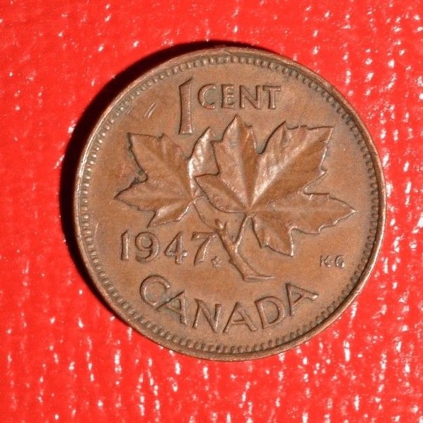 1947 ML Canada Copper Cent - circulated