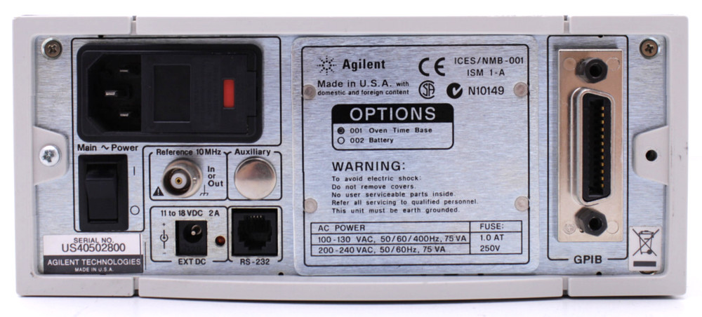 Agilent 53150A 20 Ghz Frequency Counter
