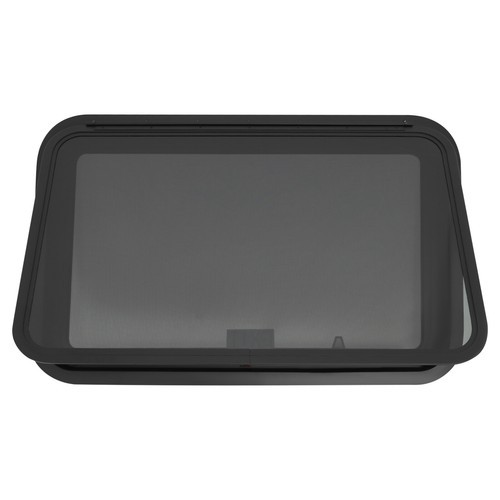 RV Window Push Out Glass Camper Exit Window Rectangular Venting Window 38-42mm