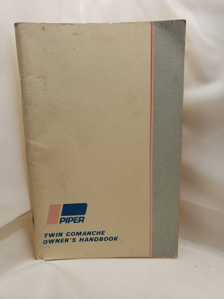 Piper Twin Comanche PA-30 owners handbook
