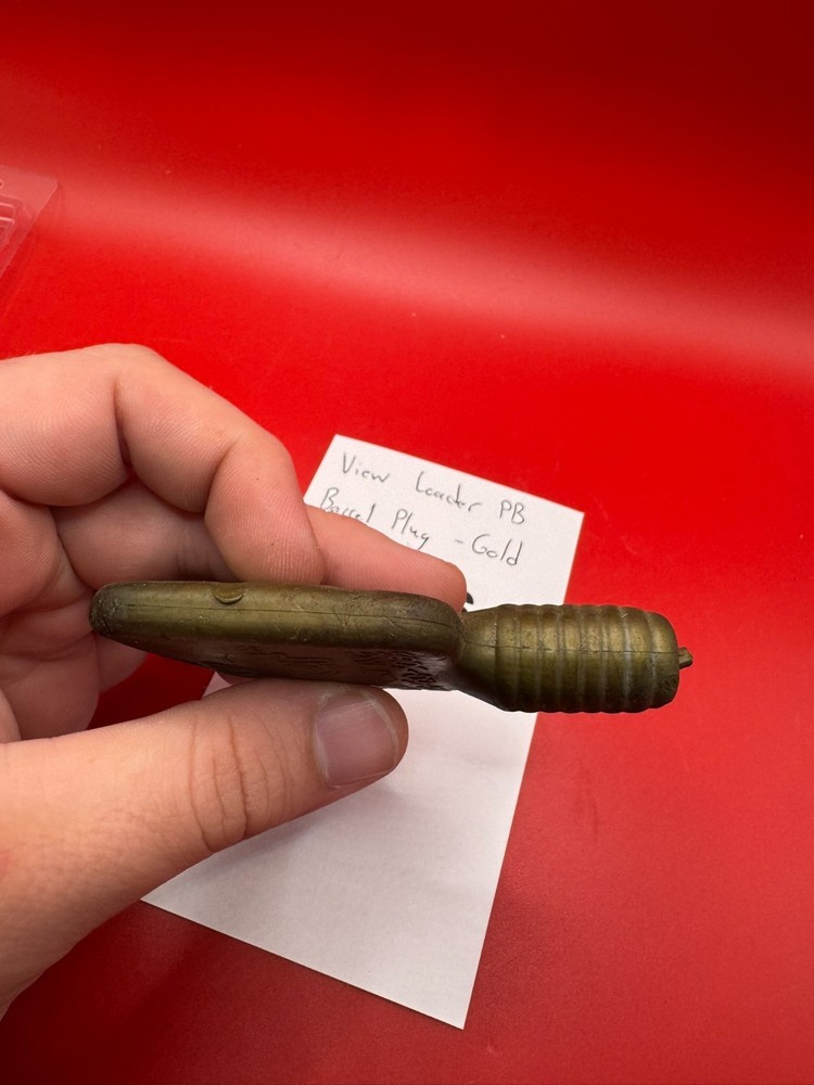 View Loader PB Paintball Barrel Plug-Gold