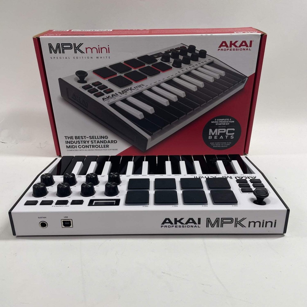 AKAI MPK MINI Compact Keyboard and Pad controller MK3