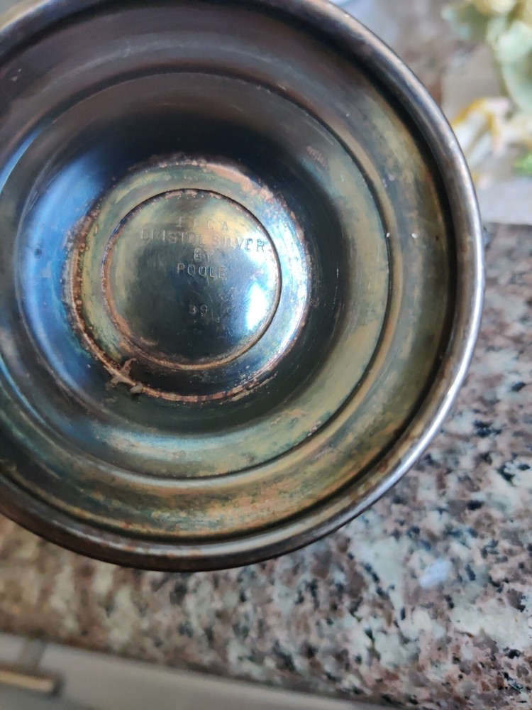 Vintage Epca Bristol Silver Creamer #39