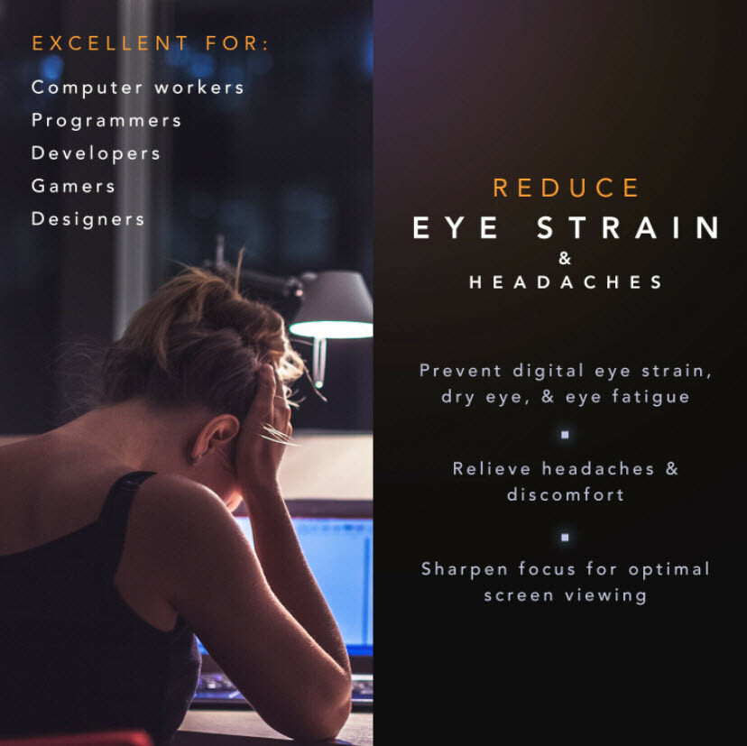 Dream Elements Anti Blue Light Glasses | Sleep Support | Includes FREE Gift Bag!