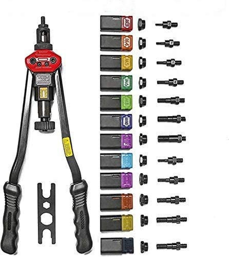 16" Rivet NUT Tool Hand Blind Riveter,RIVNUT Riveting Tools with Nut Setting ...