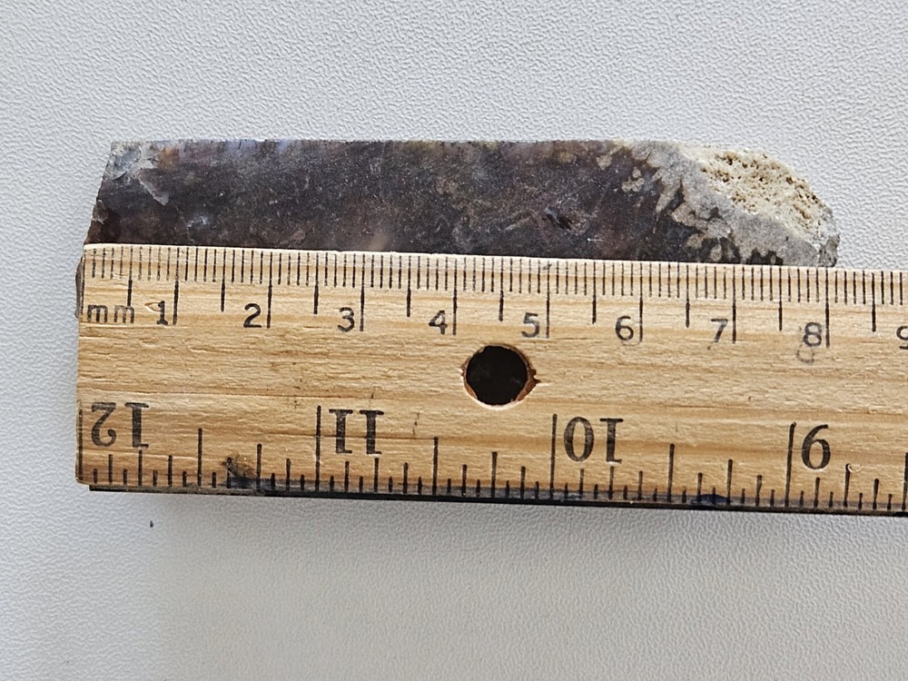 Agate Lapidary Slab With Moss