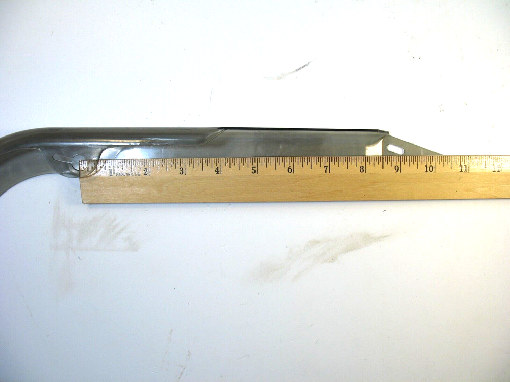 Light Smoked Plastic Bicycle Chain Guard Without Hardware #6