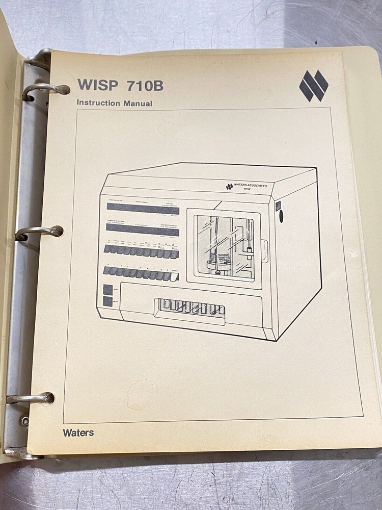 Waters WISP 710B Waters Intelligent Sample Processor - Users Guide / Manual