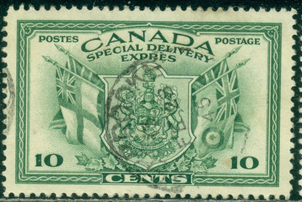 CANADA SCOTT # E-10, USED, EXTRA FINE, GREAT PRICE!