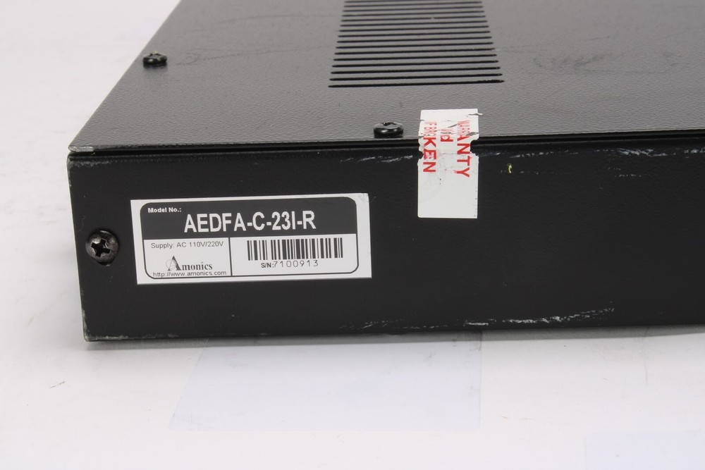 Amonics AEDFA-C-23I-R Optical Amplifier With Key - AS IS