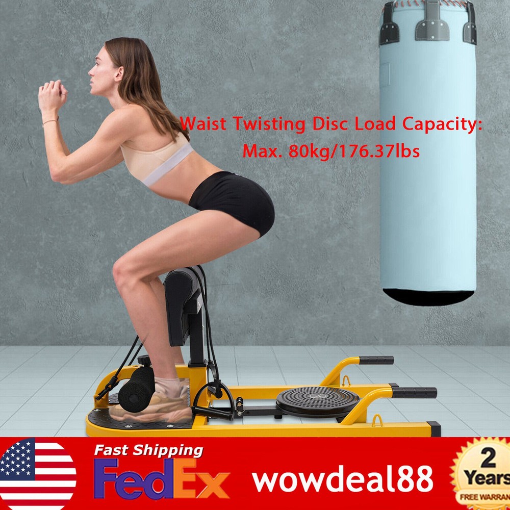 Multi-Function Deep Squat Bench Home Gym Workout Station Leg Workout Equipment