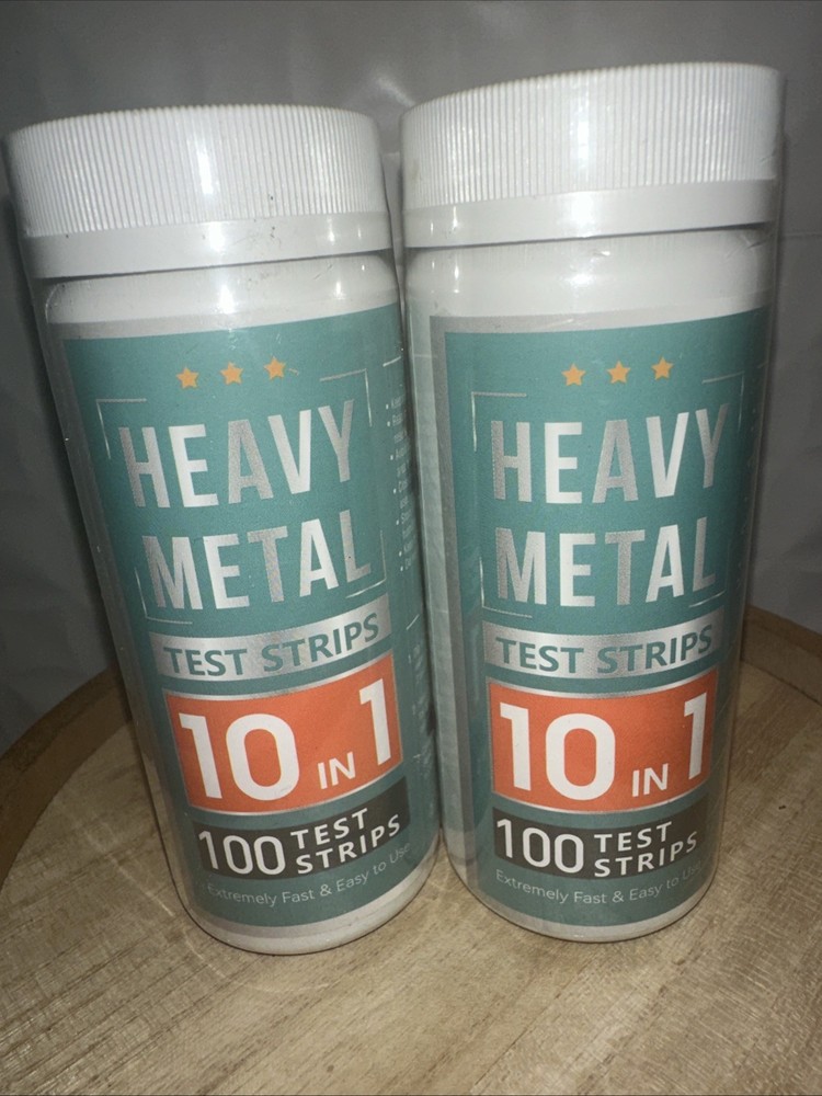 Heavy Metal Test Strips 200 Total
