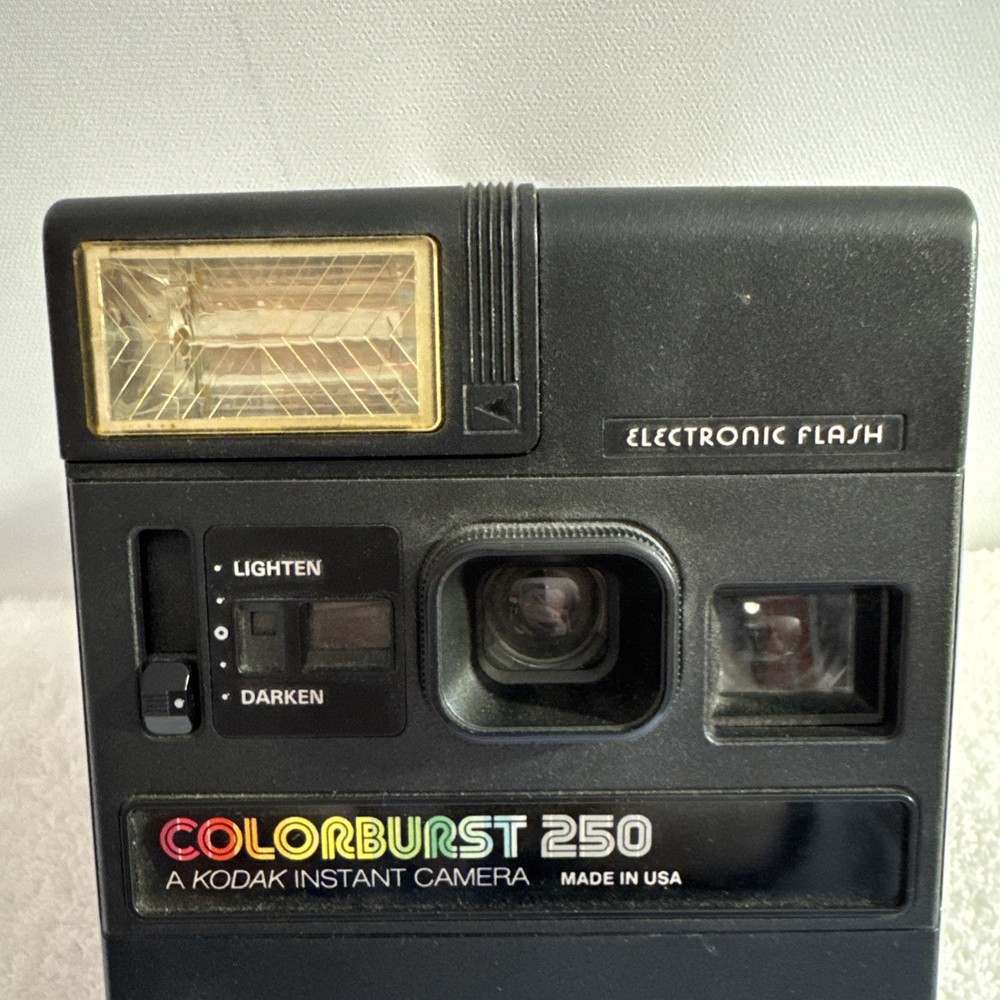Colorburst 250 Kodak Instant Camera Tested.