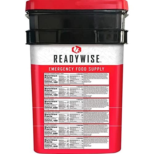 ReadyWise 124 Serving Ultimate Preparedness Pack, 25 Year Shelf Life,