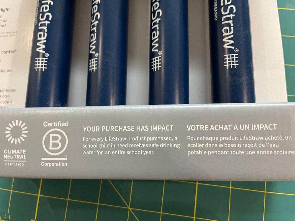 Lifestraw Personal Water Filter 4-pack