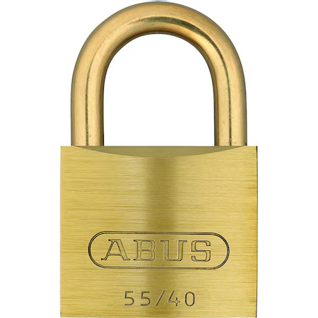 Abus 55866 Brass Padlock