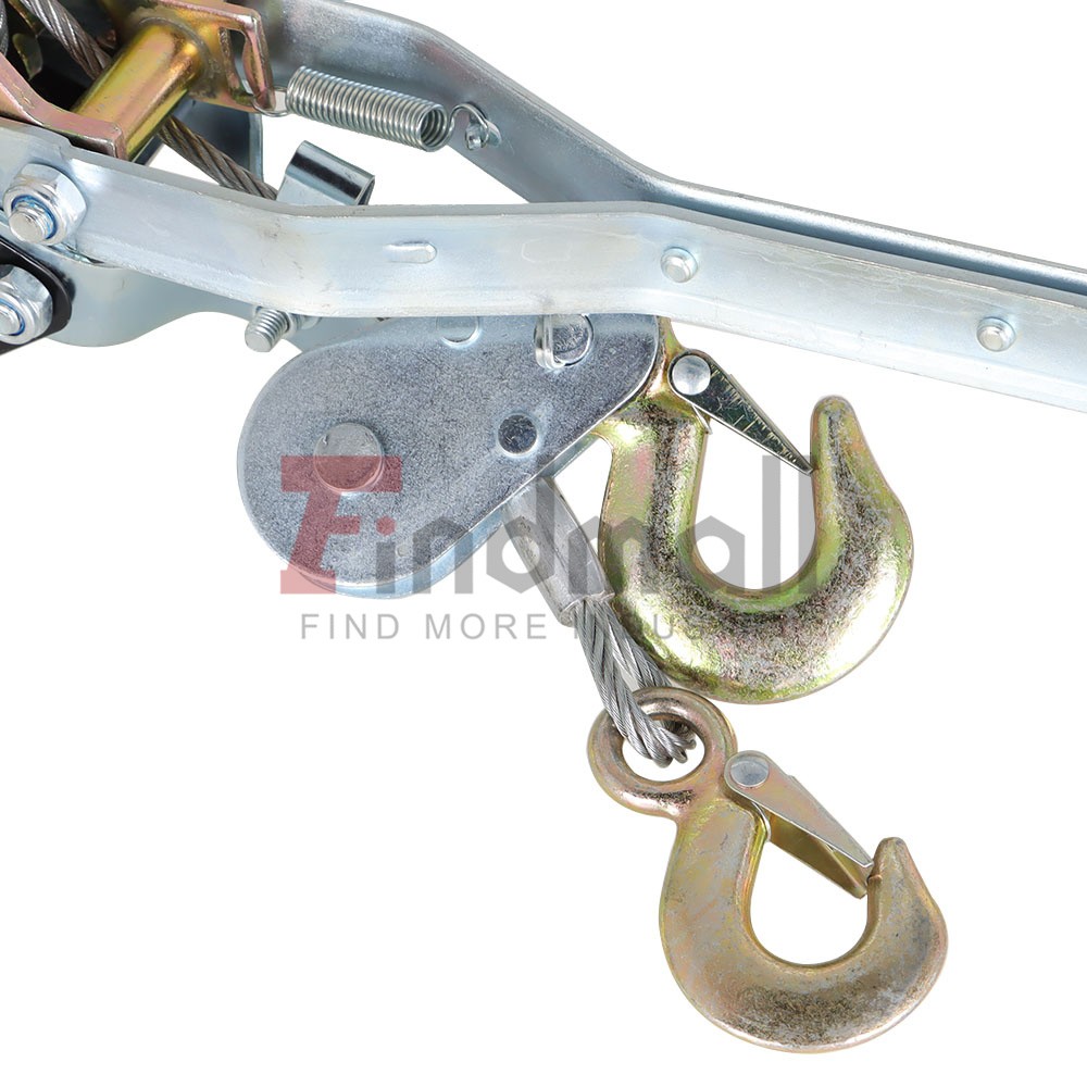 High Quality 4T Hand Puller Cable Winch Puller Pulling Hand Rachet Dual Gear