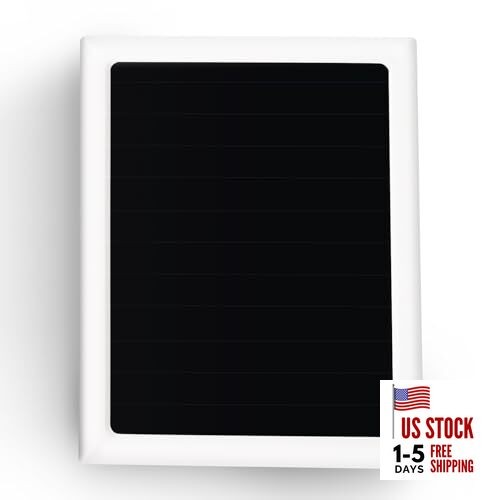 Solar Panel Charger for Ring Camera, Compatible with Stick Up White-1Pack