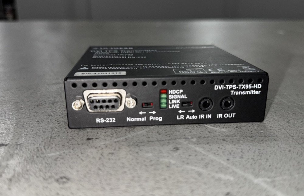 DVIGear DVI TPS Extender (Transmitter and Receiver)