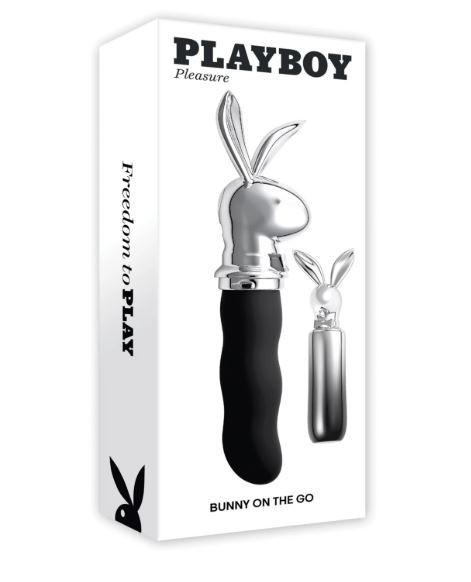 Evolved Ultimately Pleasurable Playboy Bunny On the Go Vibrator, New