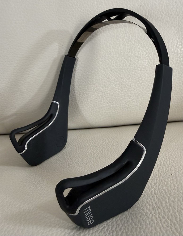 Muse Brain Sensing Headband MU-01 Meditation Device w/ Case Tested