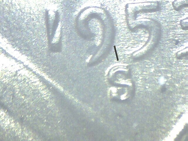 1953-S LINCOLN CENT RPM #4 GEM BU   MM7