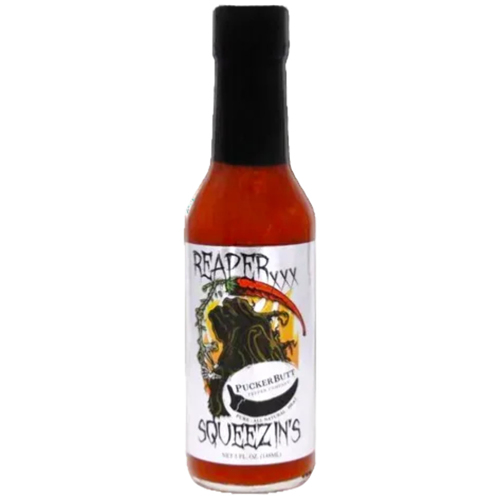 PuckerButt Reaper Squeezins Hot Sauce