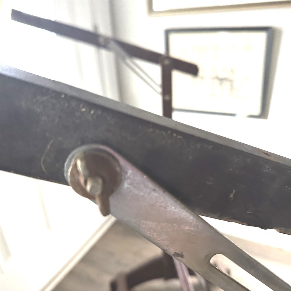 Vintage Drafting Table Base ONLY Drafting Table Wood Base NO TOP