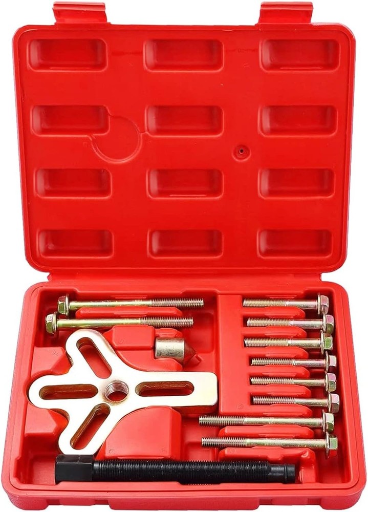 13-Piece Harmonic Balancer Puller Kit - Precision Tools for Damage-Free Repair