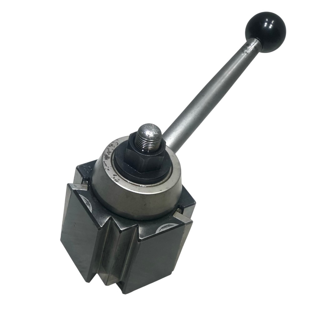 Aloris CXA Quick Change Lathe Tool Post - Wedge Style With 6 Tool Holders