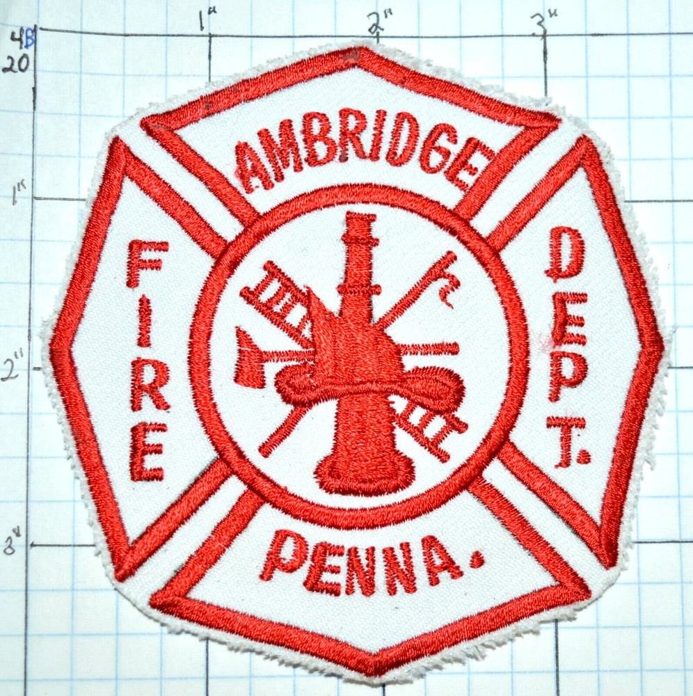 PENNSYLVANIA, AMBRIDGE FIRE DEPT PATCH