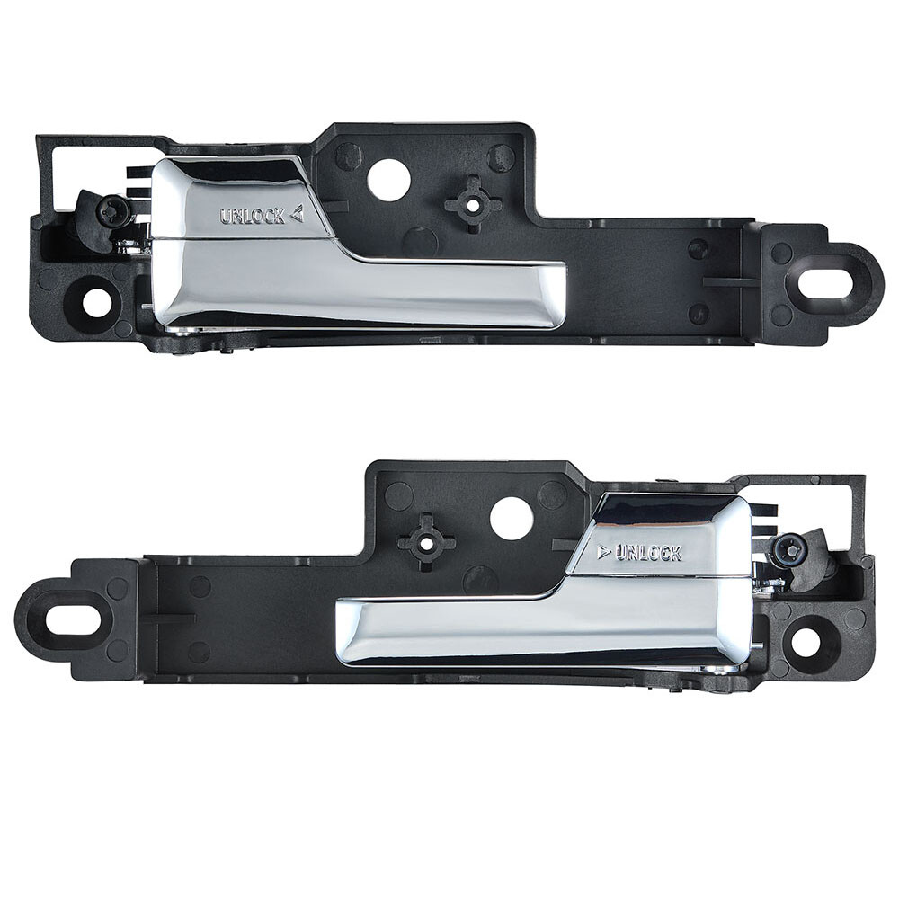 Pair Front Inner Inside Door Handle For Ford Fusion 2006-2012 Left & Right Side