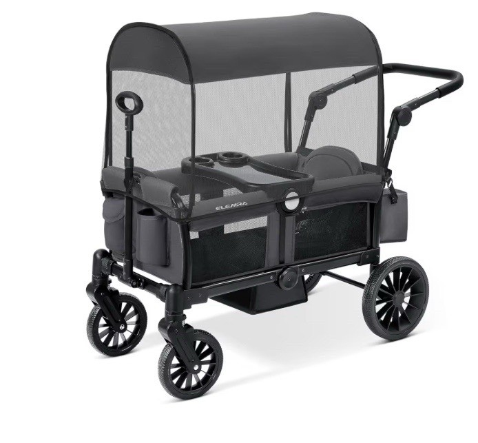 stroller wagon 2 seater With Canopy