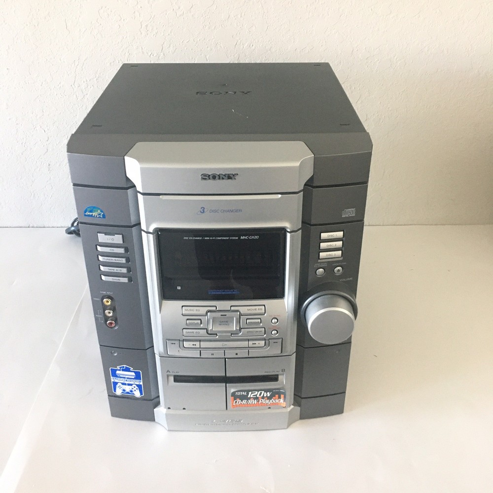 Sony HCD-GX20 Compact Disc Deck Receiver - Pls Read Description