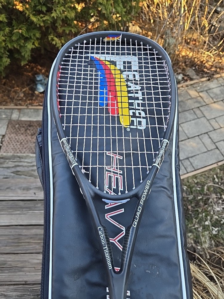 Feather Squash Racquet - Heavy Hitter