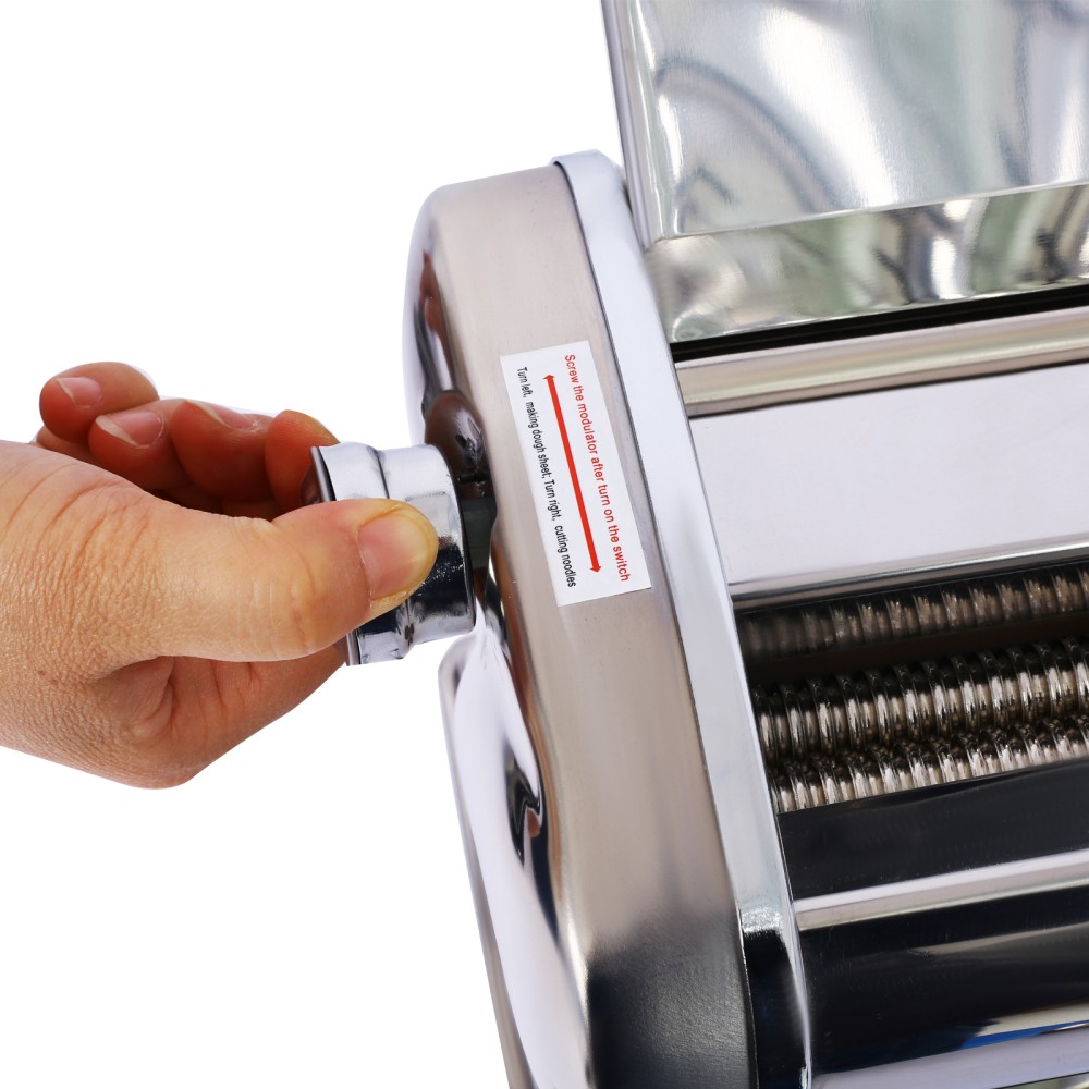 Noodle Maker Pasta Machine Dough Roller Cutter 2.5mm Thickness Adjustable