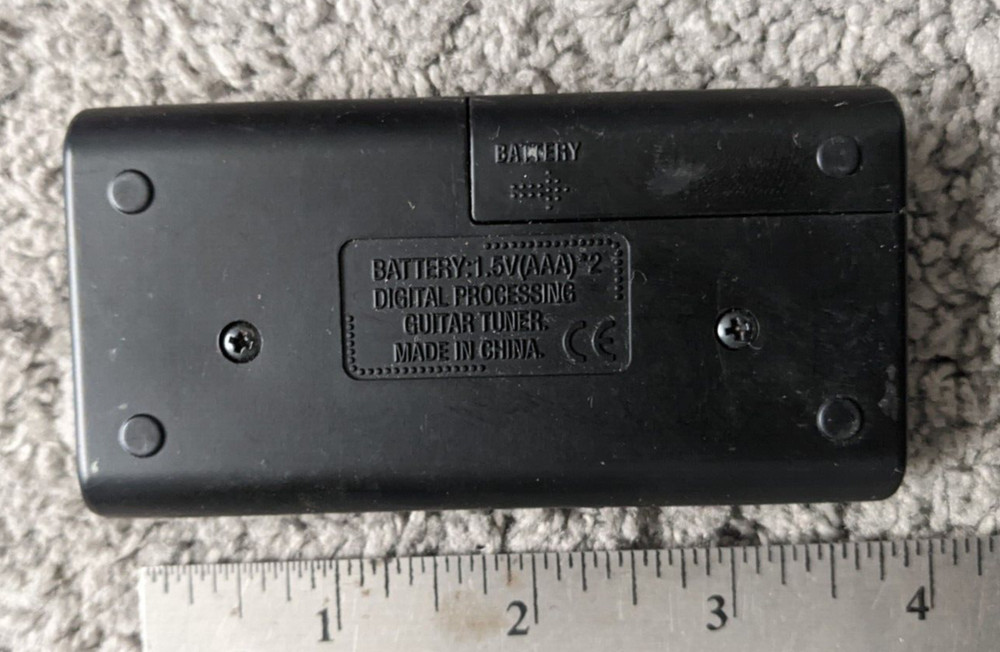 IBANEZ AUTOMATIC TUNER GUITAR BASS BATTERY POWERED TESTED WORKING