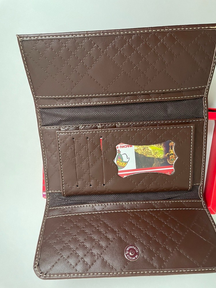 Handmade Artesanal Peruvian Wallet Multicolor . New