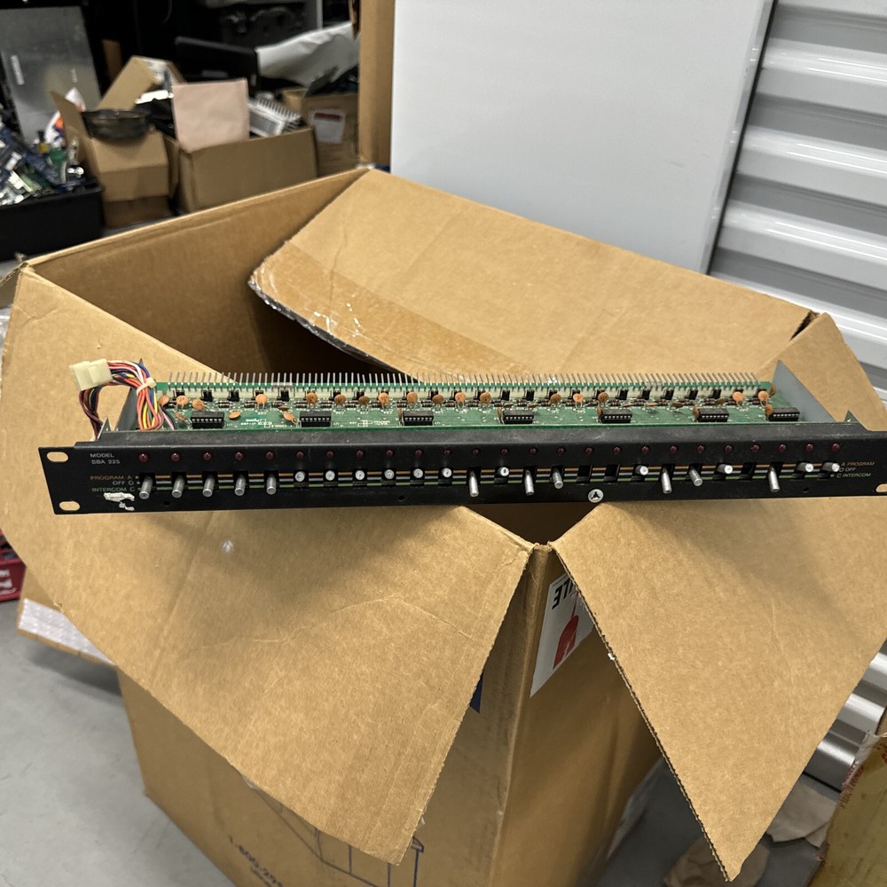 BOGEN Model SBA225 - 25-Key Station Panel Program Intercom