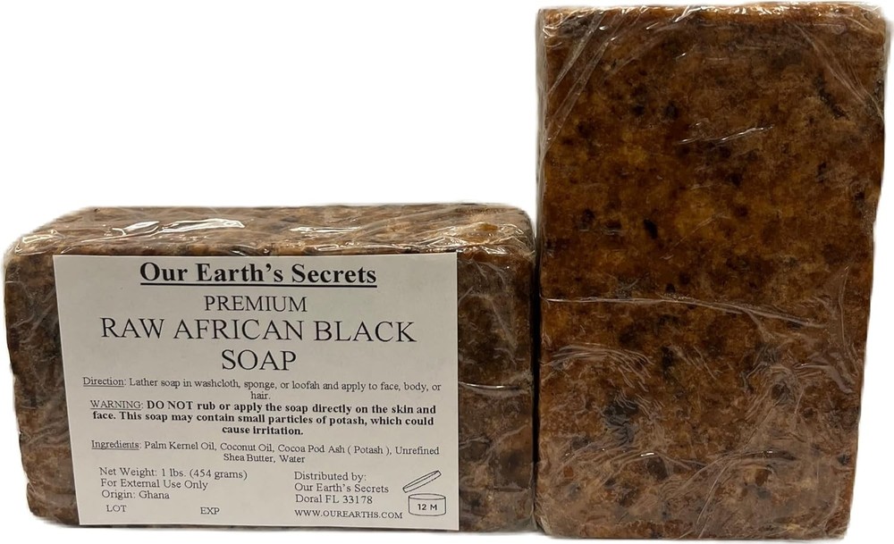 African Bla Soap, 1 lb.