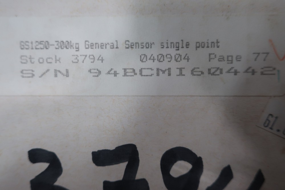 General Sensor GS1250-300 Load Cell