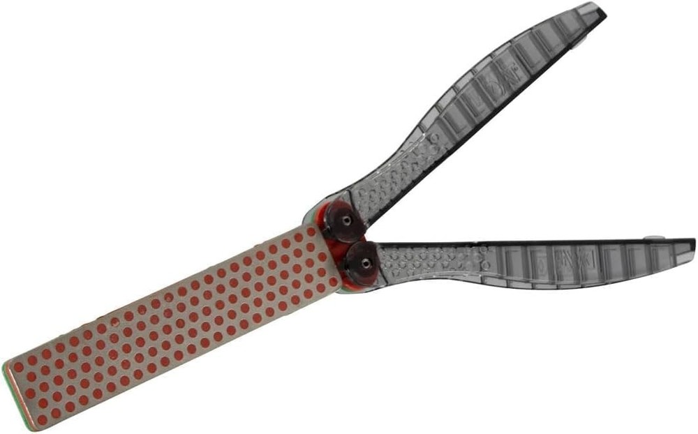 Compact Dia-Fold Diamond Sharpener - Ideal for Outdoor Use & Quick Sharpening