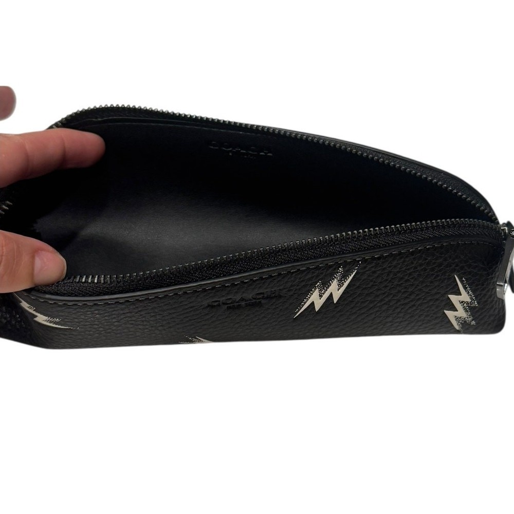 Coach Pencil Case Set With Lightning Bolt Print