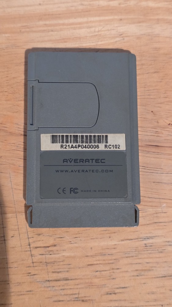 Averatec RC102 PCMCIA Remote Control Card Replacement Tested Working