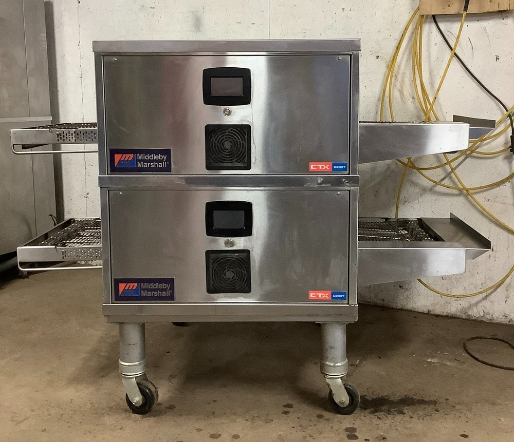 Pizza Oven Conveyor 2023 Middleby Marshall DZ33T Double Stack 208V 3PH TESTED