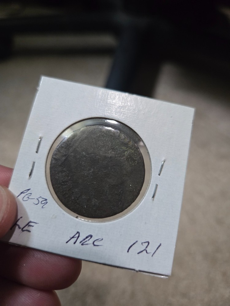1787 Post Colonial Issue Mutton Head Connecticut Conder Piece Token