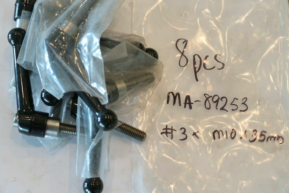 MONROE ENGINEERING MA-89253 #3, M10 Stud 35mm SS Insert Adjustable Handle