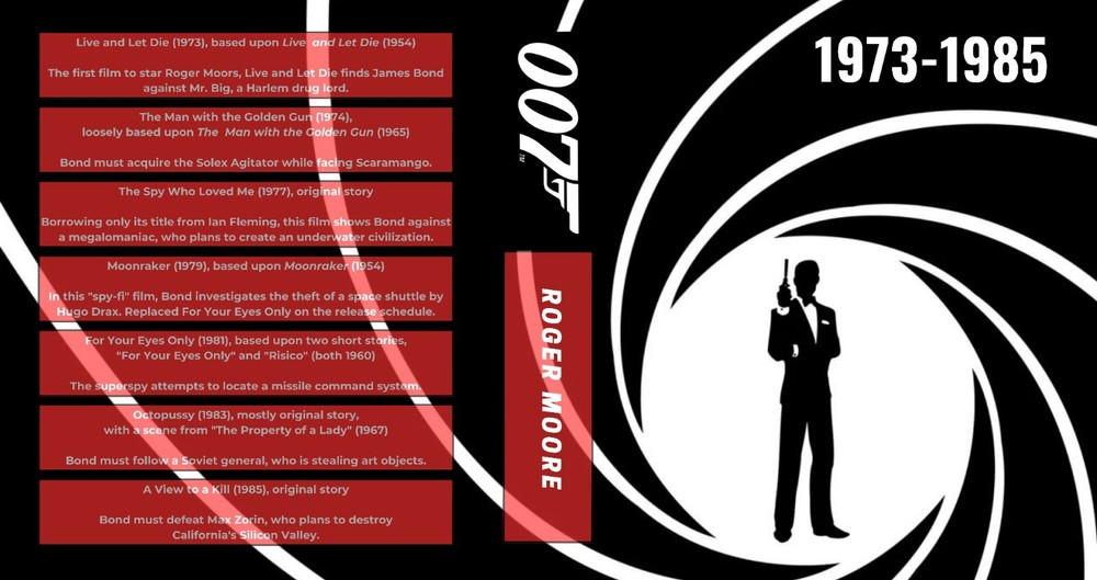 Ian Fleming/James Bond Collection - Custom Blu-ray Covers & Empty Cases