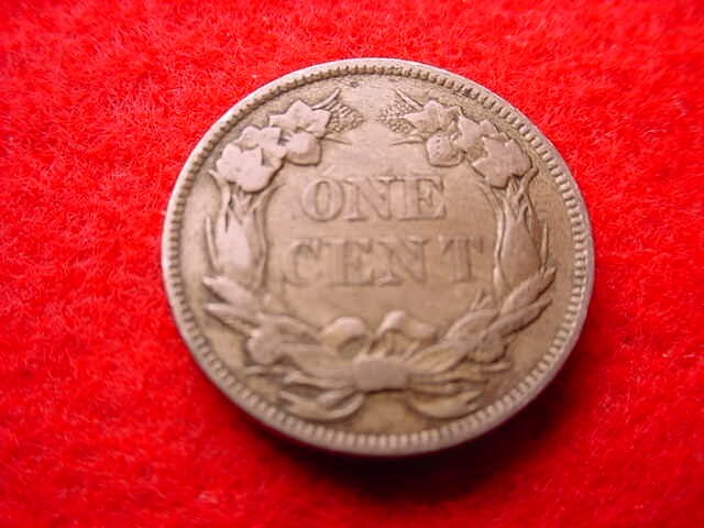 1857 FLYING EAGLE CENT GREAT COIN!! #4